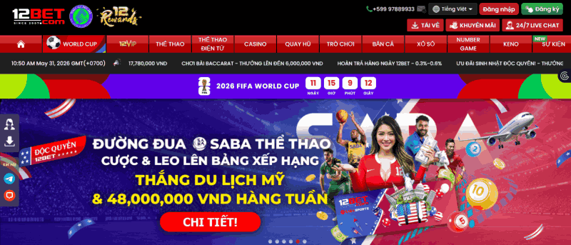 Nhà Cái Uy Tín 12BET